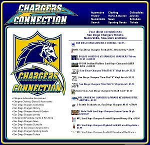 Screen Shot of ChargersConnection.com