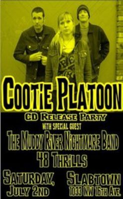 Slabtown - Portland, Oregon  Cootie Platoon CD Release Party!