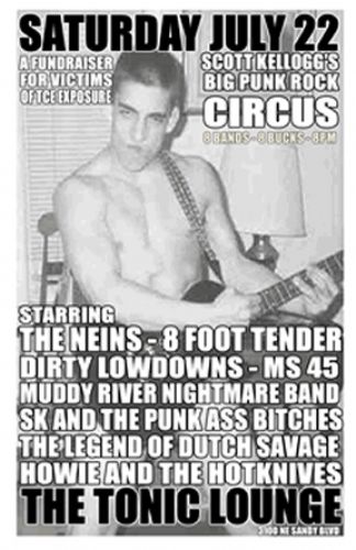 Big Punk Rock Circus w/The Neins, 8 Foot Tender, Dirty Lowdowns, Ms. 45, SK & The Punk Ass Bitches, Howie & The Hotknives
