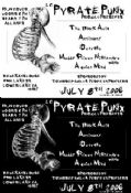 Lake County Pyrate Punx w/The Black Aria, Antimony, Outrage, A Quiet Mind